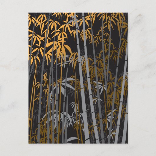 Bamboe 4 feestdagenkaart (Voorkant)