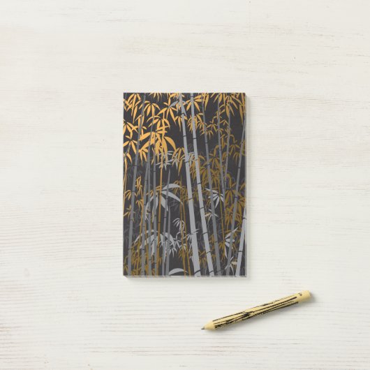 Bamboe 4 post-it® notes (Op bureau)