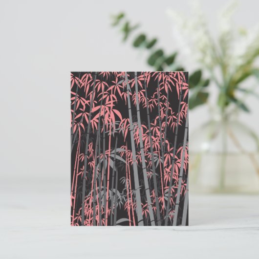 Bamboe 5 feestdagenkaart (Staand voorkant)
