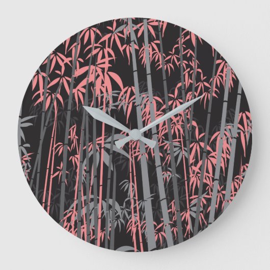 Bamboe 5 grote klok (Voorkant)