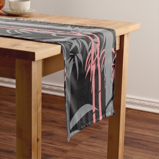 Bamboe 5 korte tafelloper (Voorbeeld)