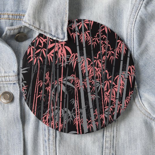 Bamboe 5 ronde button 6,0 cm (In situ)