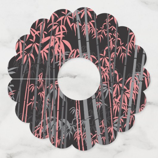 Bamboe 5 wijnglaslabel (Achterkant)