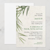 Bamboe 5x7 kaart (Voorkant / Achterkant)