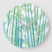 Bamboe 6 grote klok (Voorkant)