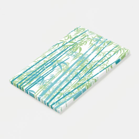 Bamboe 6 post-it® notes (Schuin)