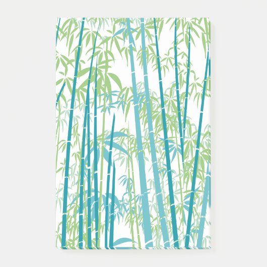 Bamboe 6 post-it® notes (Voorkant)