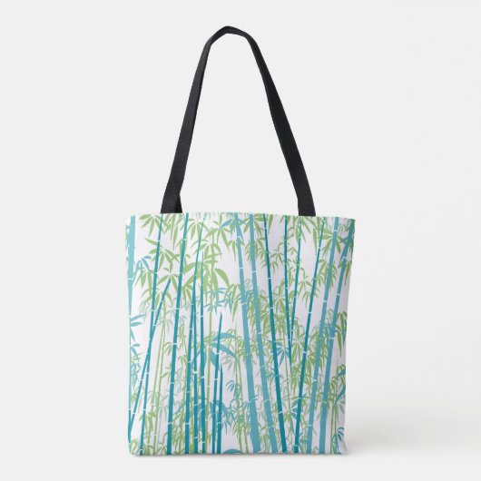 Bamboe 6 tote bag (Achterkant)