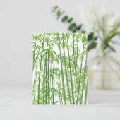 Bamboe 7 briefkaart (Staand voorkant)