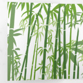 Bamboe 7 drieluik wenskaart (Binnenzijde eerst)