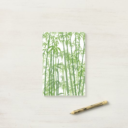 Bamboe 7 post-it® notes (Op bureau)