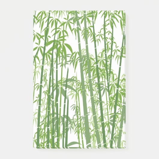 Bamboe 7 post-it® notes (Voorkant)