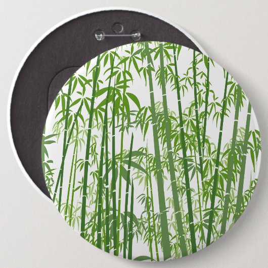 Bamboe 7 ronde button 6,0 cm (Voorkant /achterkant)