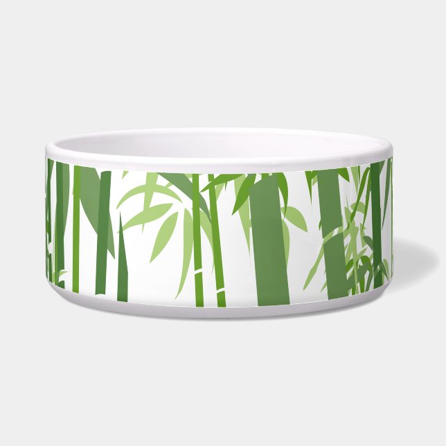 Bamboe 7 voerbakje (Voorkant)