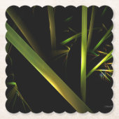 Bamboe Abstract Kartonnen Onderzetters (Voorkant)