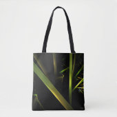 Bamboe Abstract Tote Bag (Voorkant)