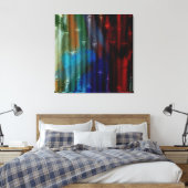 Bamboe Acrylverf Canvas Afdruk (Insitu (Slaapkamer))