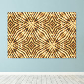 Bamboe Art 2A Gewikkeld Canvas Afdruk (Insitu (Houten vloer))