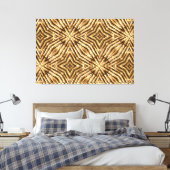 Bamboe Art 2A Gewikkeld Canvas Afdruk (Insitu (Slaapkamer))