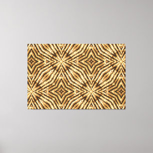 Bamboe Art 2A Gewikkeld Canvas Afdruk