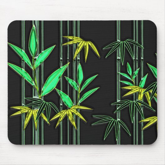 Bamboe Art 3 Mousepad Muismat (Voorkant)