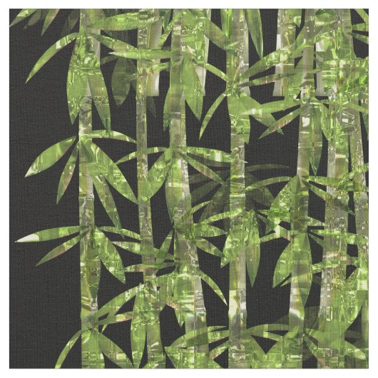 Bamboe Art 4 Aangepaste weefsels Stof (Close Up)