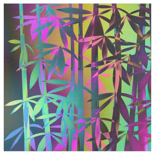 Bamboe Art 5 Aangepaste fabric Stof (Close Up)