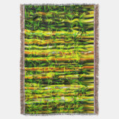 Bamboe Art 6 Throw Blanket Deken (Voorkant Verticaal)