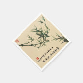Bamboe Art Elegant Papier Party Servet (Hoek)