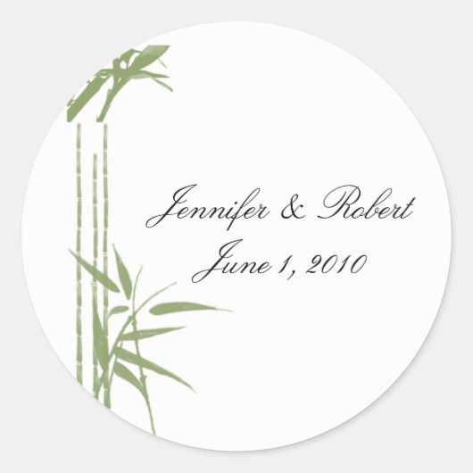 Bamboe Beauty Envelope Seals and Stickers (Voorkant)