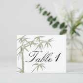 Bamboe Beauty Tafelnummer (Staand voorkant)