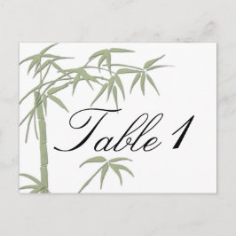 Bamboe Beauty Tafelnummer