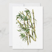 bamboe bedankkaart (Voorkant)