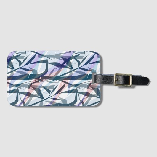 Bamboe bijkantoren. bagagelabel (Voorkant (horizontaal))