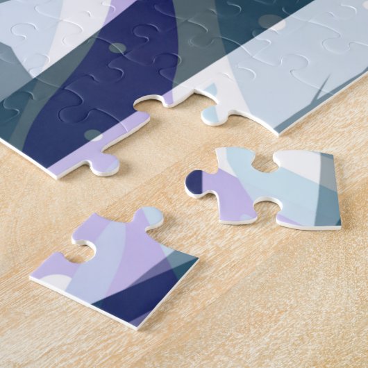 Bamboe bijkantoren. legpuzzel (Zijkant)