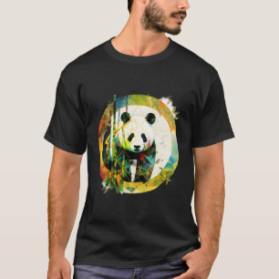 Bamboe Bites Kawaii Panda Snacks in Bamboo Forest T-shirt