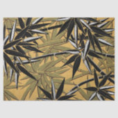 Bamboe bladeren in Gift Wrap Tissuepapier (Voorkant)