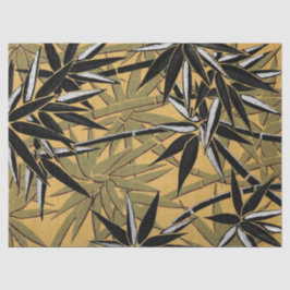 Bamboe bladeren in Gift Wrap Tissuepapier