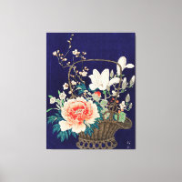Bamboe Bloemmand door Ohara Koson