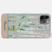 Bamboe bohemisch-gestileerd design iPhone/iPad-dra Case-Mate iPhone Case (Achterkant (horizontaal))