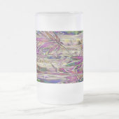 Bamboe Boom Digitaal Schilderen Origineel Kunstgla Matglas Bierpul (Center)