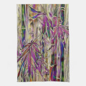 Bamboe Boom Digitaal Schilderen Originele Handdoek (Verticaal)