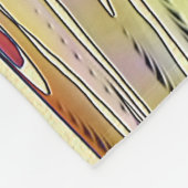 Bamboe Boom Digitaal Schilderen Originele Kunst De Fleece Deken (Hoek)