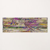 Bamboe Boom Digitaal Schilderen Originele Kunst Yo Yogamat (Achterkant (horizontaal))