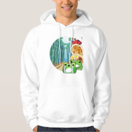 Bamboe Bos Avontuur met Kat en Kikker Hoodie