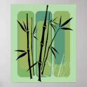 Bamboe Bos Poster (Voorkant)