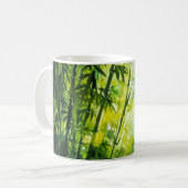 Bamboe bos Waterverf Koffiemok (Voorkant links)