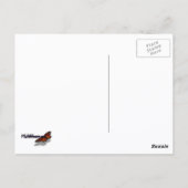 Bamboe Botanische Natuur Briefkaart (Achterkant)