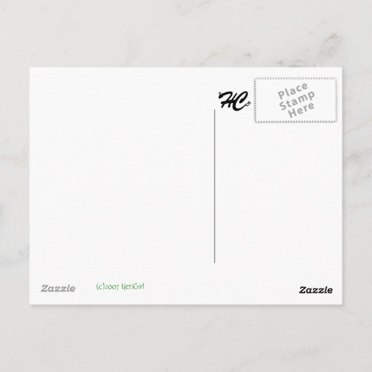 bamboe briefkaart (Achterkant)