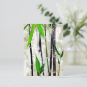 Bamboe Briefkaart (Staand voorkant)